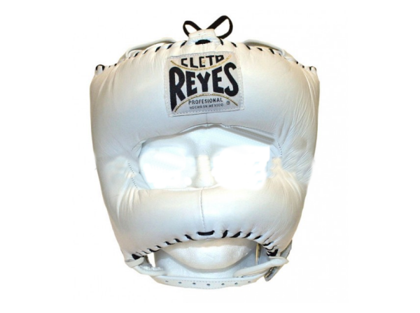 Cleto Reyes Traditional Pro Head Guard Pointed Nylon Bar White